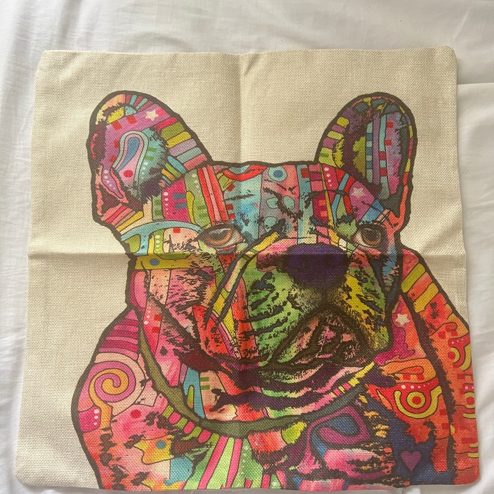 French Bulldog Pillow Cover